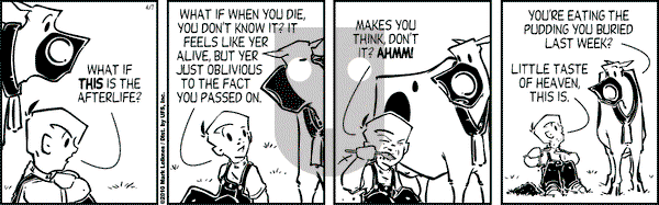 Cow and Boy Classics on Wednesday June 4, 2025 Comic Strip