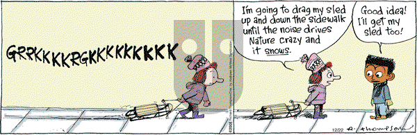 Cul de Sac on Saturday December 22, 2018 Comic Strip