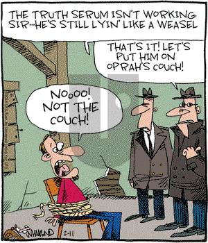 Reality Check on Monday February 11, 2013 Comic Strip