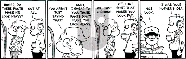 FoxTrot - Wednesday July 13, 2005 Comic Strip