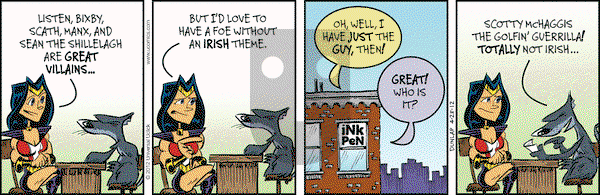 Ink Pen on Saturday April 28, 2012 Comic Strip