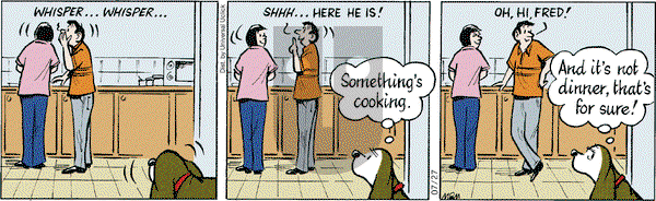 Fred Basset on Saturday July 27, 2013 Comic Strip