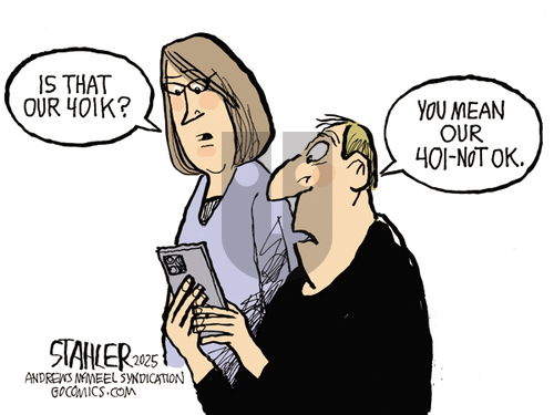 Jeff Stahler on Saturday April 5, 2025 Comic Strip