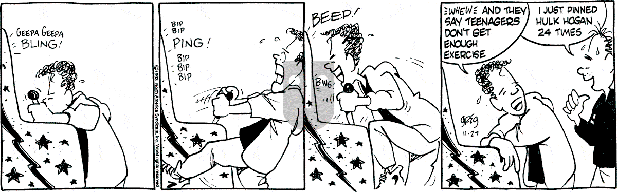 Luann - Saturday November 27, 1993 Comic Strip