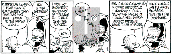 Monty on Thursday October 17, 2002 Comic Strip