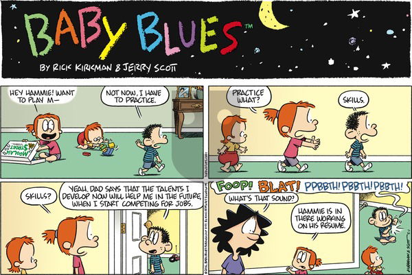 Baby Blues on Sunday May 1, 2016 Comic Strip