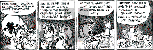 Heart of the City on Monday February 2, 2004 Comic Strip