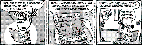 Heart of the City on Friday March 29, 2019 Comic Strip
