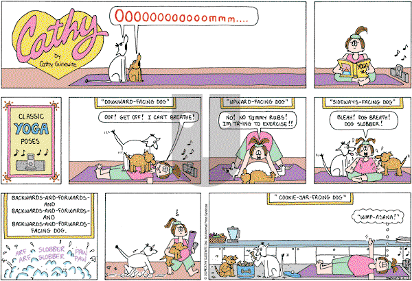 Cathy Classics - Sunday February 15, 2009 Comic Strip