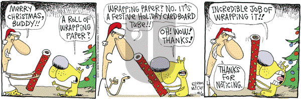The Duplex on Wednesday December 25, 2013 Comic Strip