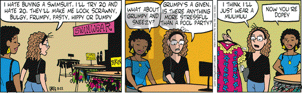 Luann on Thursday August 22, 2013 Comic Strip