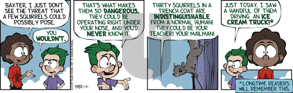 Crabgrass on Thursday July 31, 2025 Comic Strip