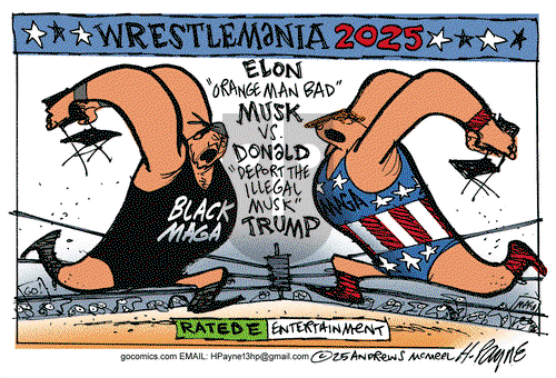 Henry Payne - Monday June 9, 2025 Comic Strip