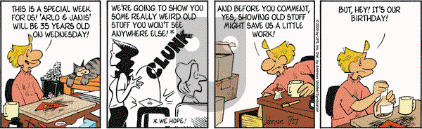 Arlo and Janis on Monday July 27, 2020 Comic Strip