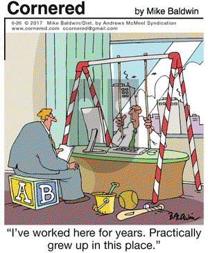 Cornered on Monday June 26, 2017 Comic Strip