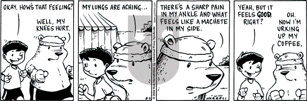 Big Top on Tuesday August 13, 2002 Comic Strip
