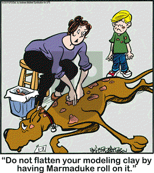 Marmaduke on Thursday January 3, 2019 Comic Strip
