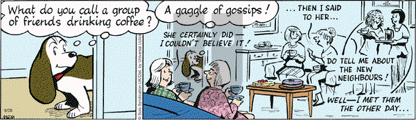 Fred Basset on Wednesday September 28, 2016 Comic Strip