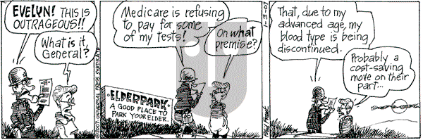The Elderberries on Saturday January 20, 2007 Comic Strip