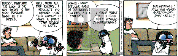 Get Fuzzy on Thursday July 8, 2010 Comic Strip