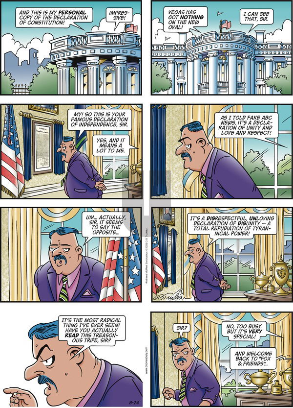 Doonesbury on Sunday August 24, 2025 Comic Strip