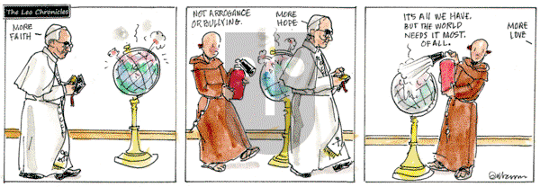 Francis on Monday June 30, 2025 Comic Strip