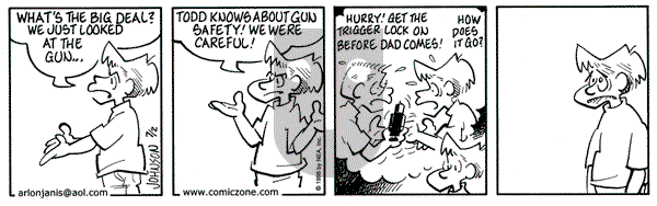Arlo and Janis on Thursday July 2, 1998 Comic Strip