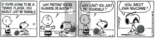 Peanuts on Thursday May 8, 1980 Comic Strip