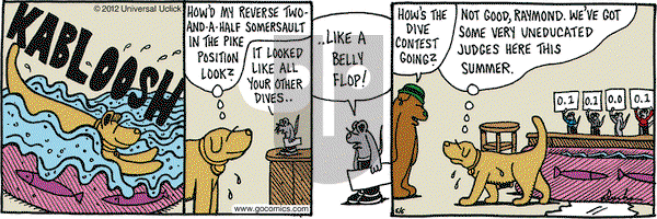 Overboard on Wednesday June 6, 2012 Comic Strip