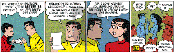 Rip Haywire on Wednesday December 26, 2012 Comic Strip