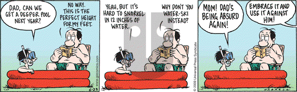 Adam@Home on Tuesday June 23, 2009 Comic Strip