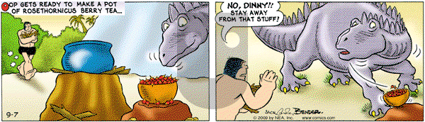 Alley Oop on Monday September 7, 2009 Comic Strip
