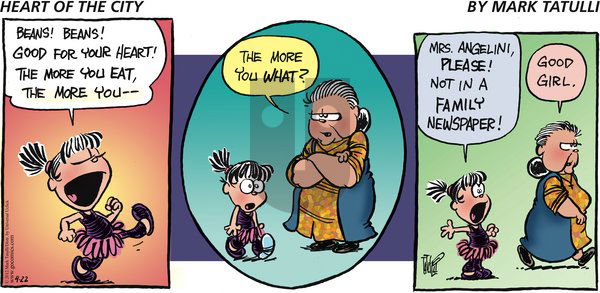 Heart of the City - Sunday April 22, 2012 Comic Strip