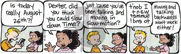 JumpStart on Friday August 26, 2011 Comic Strip