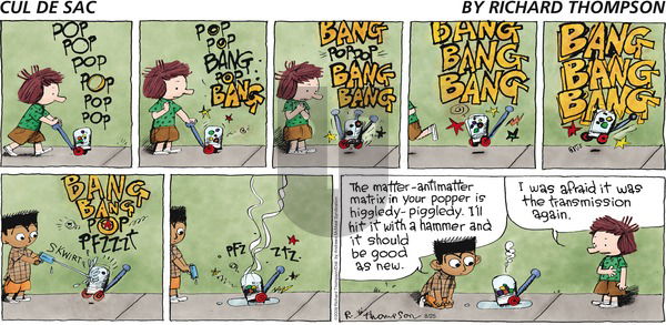 Cul de Sac on Sunday August 25, 2019 Comic Strip