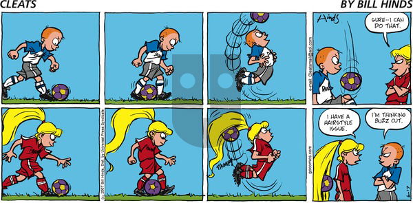 Cleats on Monday May 26, 2025 Comic Strip