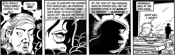 Doonesbury on Saturday August 31, 1991 Comic Strip