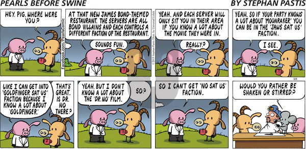 Pearls Before Swine on Sunday March 8, 2015 Comic Strip