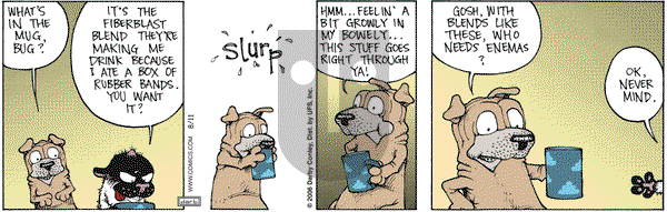 Get Fuzzy - Friday August 11, 2006 Comic Strip
