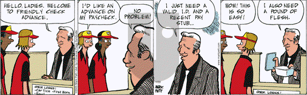 Lucky Cow on Thursday January 20, 2005 Comic Strip