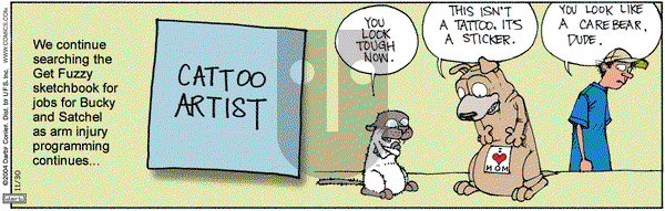 Get Fuzzy on Tuesday November 30, 2004 Comic Strip