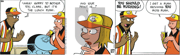 Lucky Cow on Monday August 18, 2003 Comic Strip