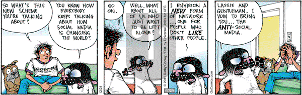 Get Fuzzy on Saturday December 24, 2011 Comic Strip