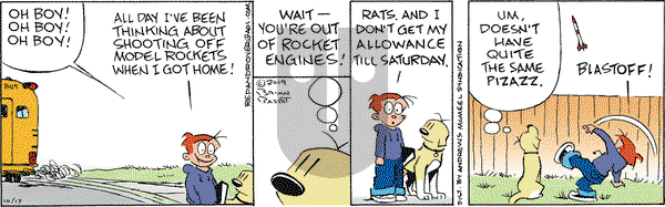 Red and Rover on Thursday October 17, 2019 Comic Strip