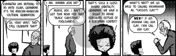 The Boondocks on Thursday July 31, 2008 Comic Strip