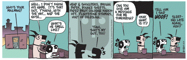 Pooch Cafe on Wednesday November 7, 2007 Comic Strip