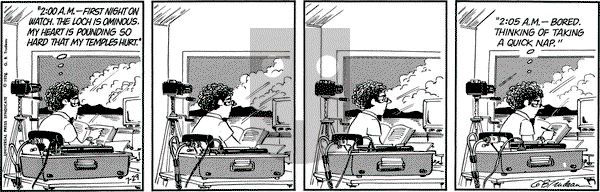 Doonesbury on Thursday July 29, 1976 Comic Strip