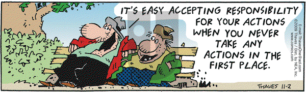 Frank and Ernest on Monday November 2, 2009 Comic Strip