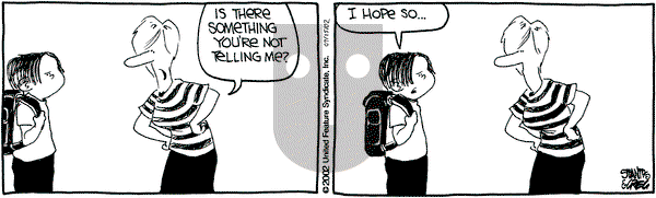 The Buckets on Monday July 15, 2002 Comic Strip