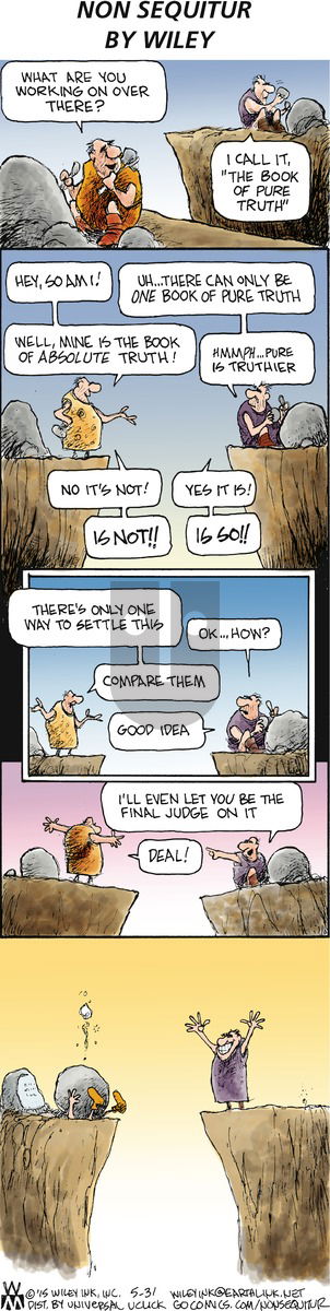 Non Sequitur on Sunday May 31, 2015 Comic Strip